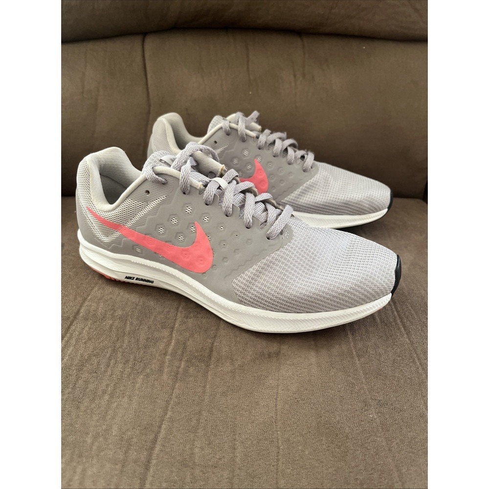 Nike Downshifter 7 Vast Grey Sunset Pulse, 852466-015, Size 9